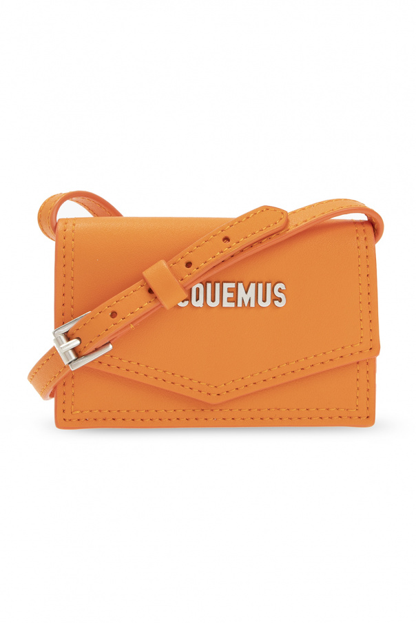 JACQUEMUS[正規品/送料関税込] LE PORTE AZUR CARD WALLET Le Porte Azur Bag